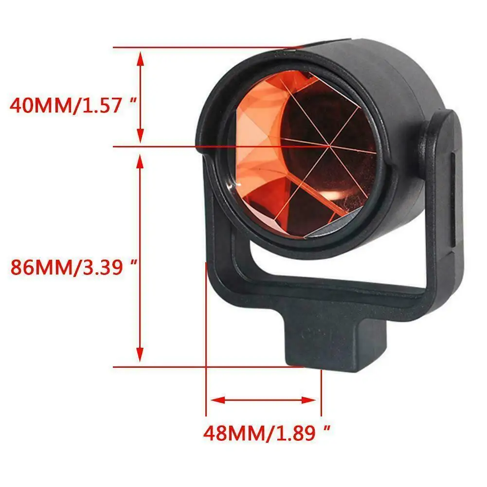 

New Prisms Prisms GPR1+GPH1 Measuring Reflector Reflective Prisms Surveying Reflector Total Station About 3-5 Km