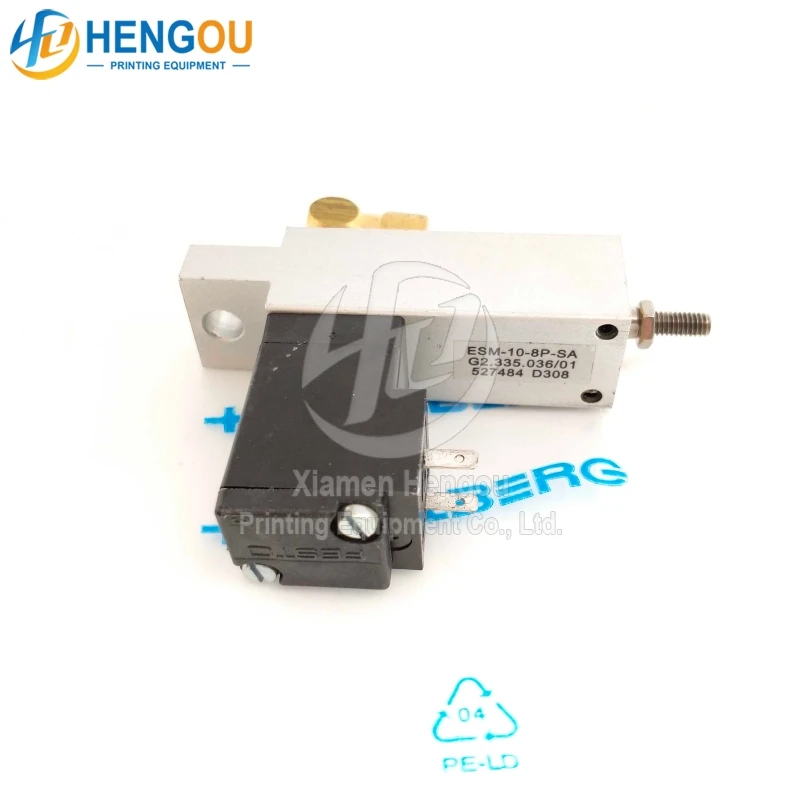 

Медная головка SM52 Valve SM52, детали печатной машины G2.335.036 G2.335.036/01