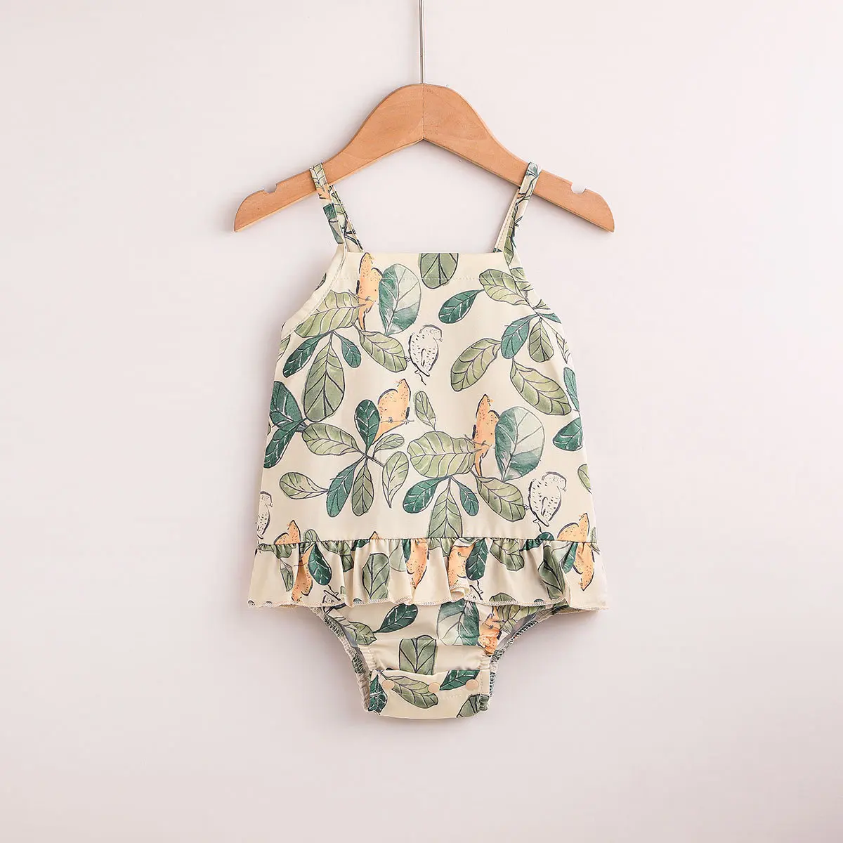 

Baby Bodysuit for Girls Infant Sleeveless Clothing for 3 to 24 Months Toddler Onesie Summer Printed Clothes