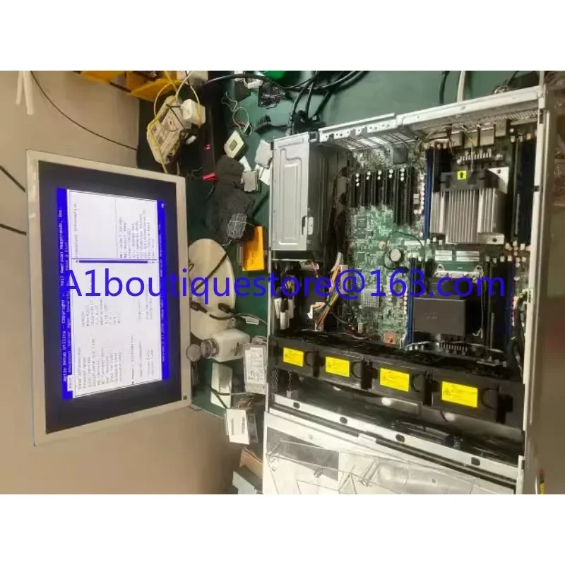Для Intel 2011 двойная основная плата сервера X99 NVME 10 гигабит 32 ядра M.2 RD450X шесть карт