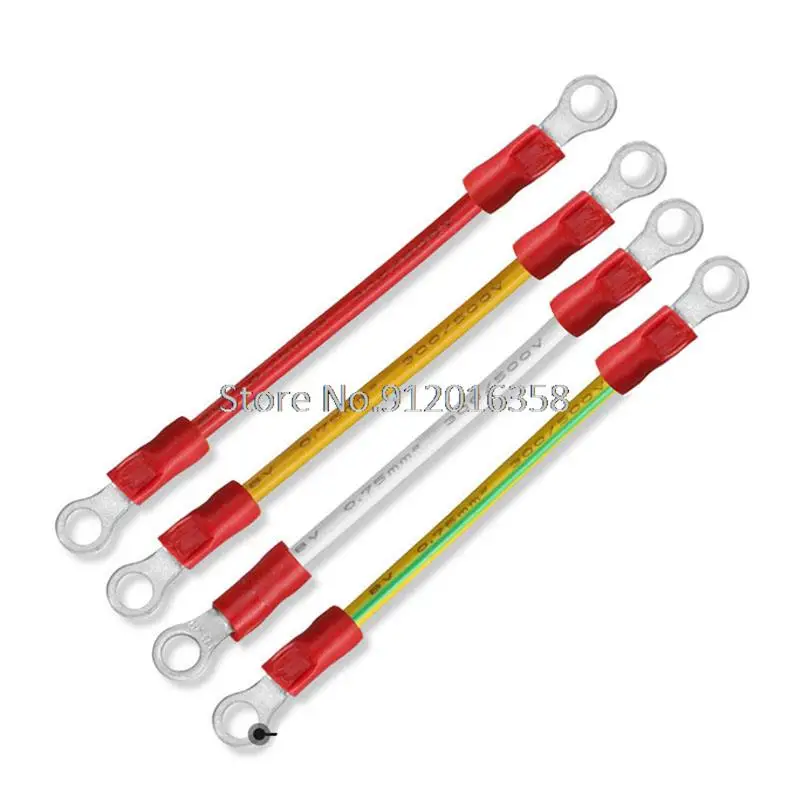 

10CM 18AWG RV1.25-4M RV1.25-4S Connector Terminals Wire Double Head