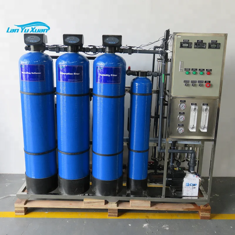 

Automatische Omgekeerde Osmose Ontzilting Plant, Commerciële Ro Drinkwater Systeem Apparatuur