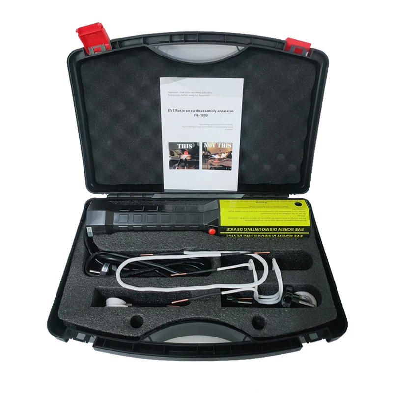 Ручной высокочастотный электромагнитный индукционный нагреватель ржавая гайка