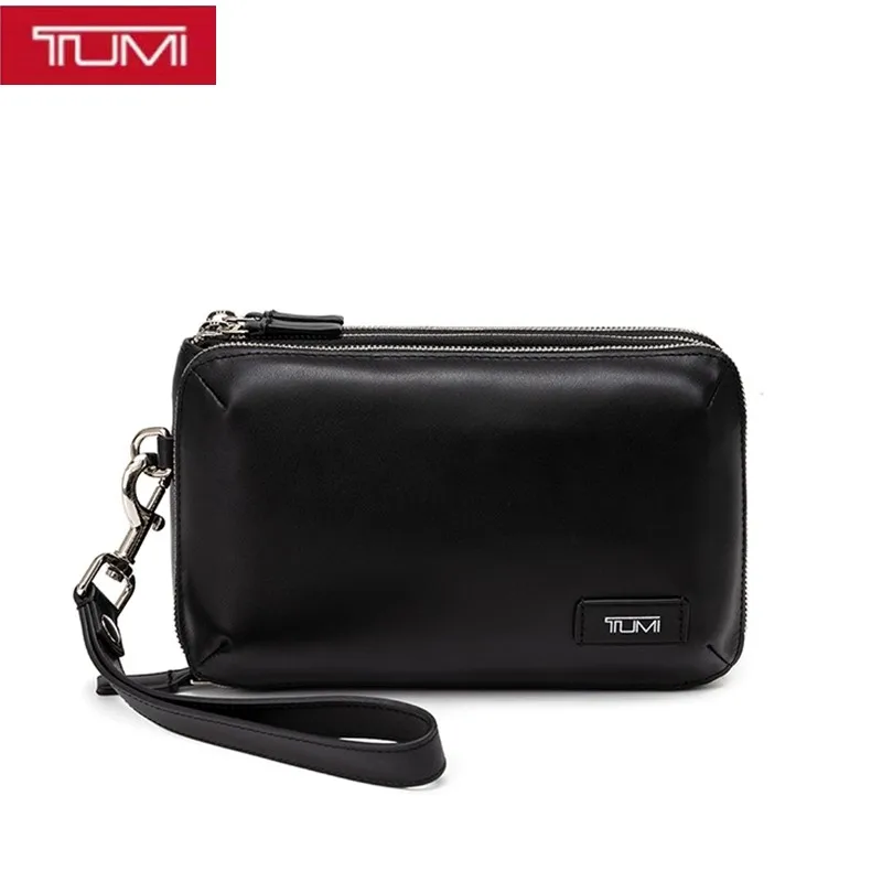 

66026 ballistic nylon men's handbag leather business leisure travel Wash Bag Cosmetic Bag