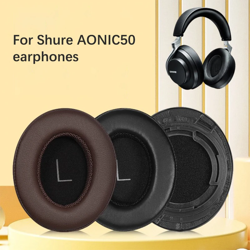 

Protein Ear Pads Noise Cancelling Ear Cushions with Buckle for AONIC50 Headset Memory Foam Earmuff Earcups H8WD