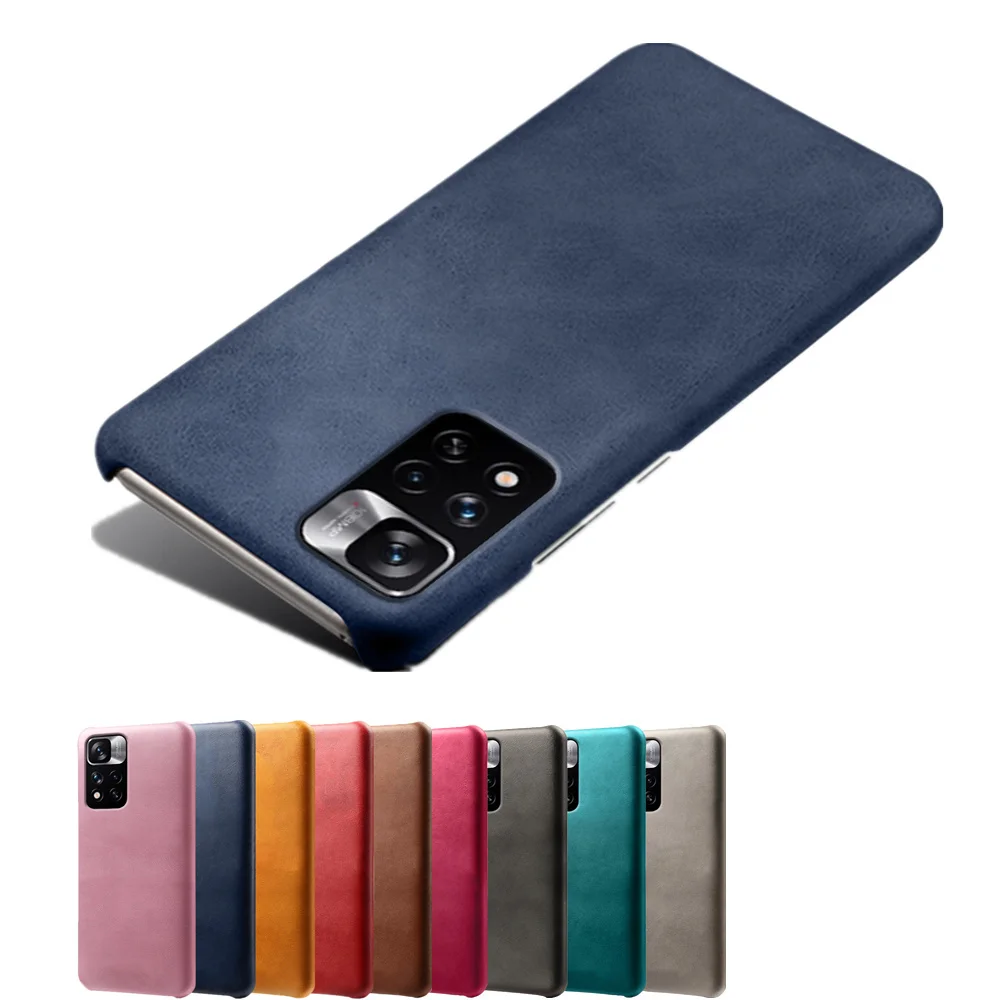 

For Xiaomi Redmi Note 11 Pro Case Luxury PU Leather Case For Redmi Note 11 Pro 10 10S 10T 9 9T Mi 11 Lite Slim PC Phone Cover