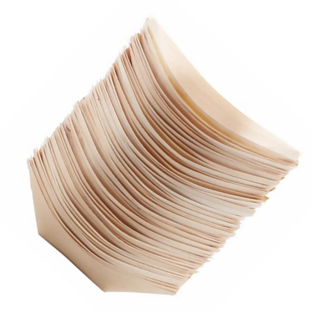

Sushi Boat Serving Plate Tray Woodenplates Wood Boats Bowl Sashimi Snack Disposable Dishes Dish Trays Platter