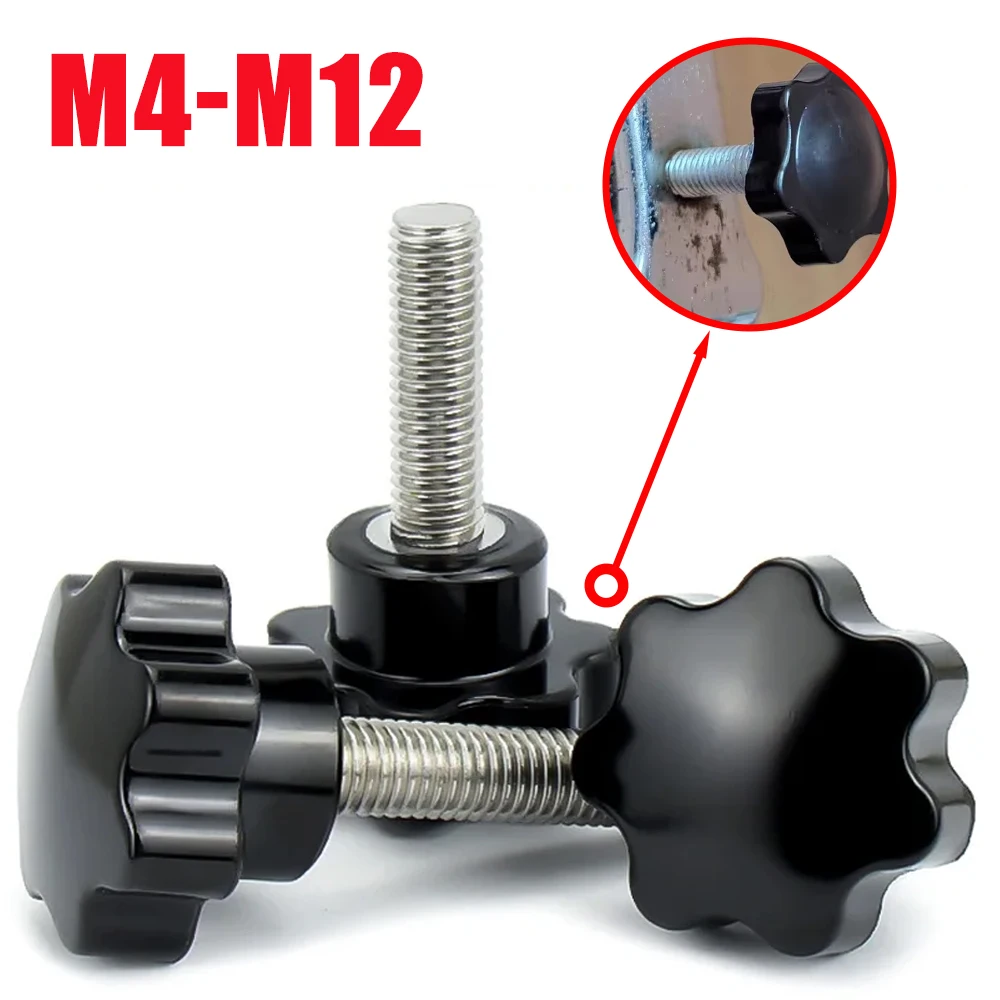 

Ручки-болты из углеродистой стали M4-M12