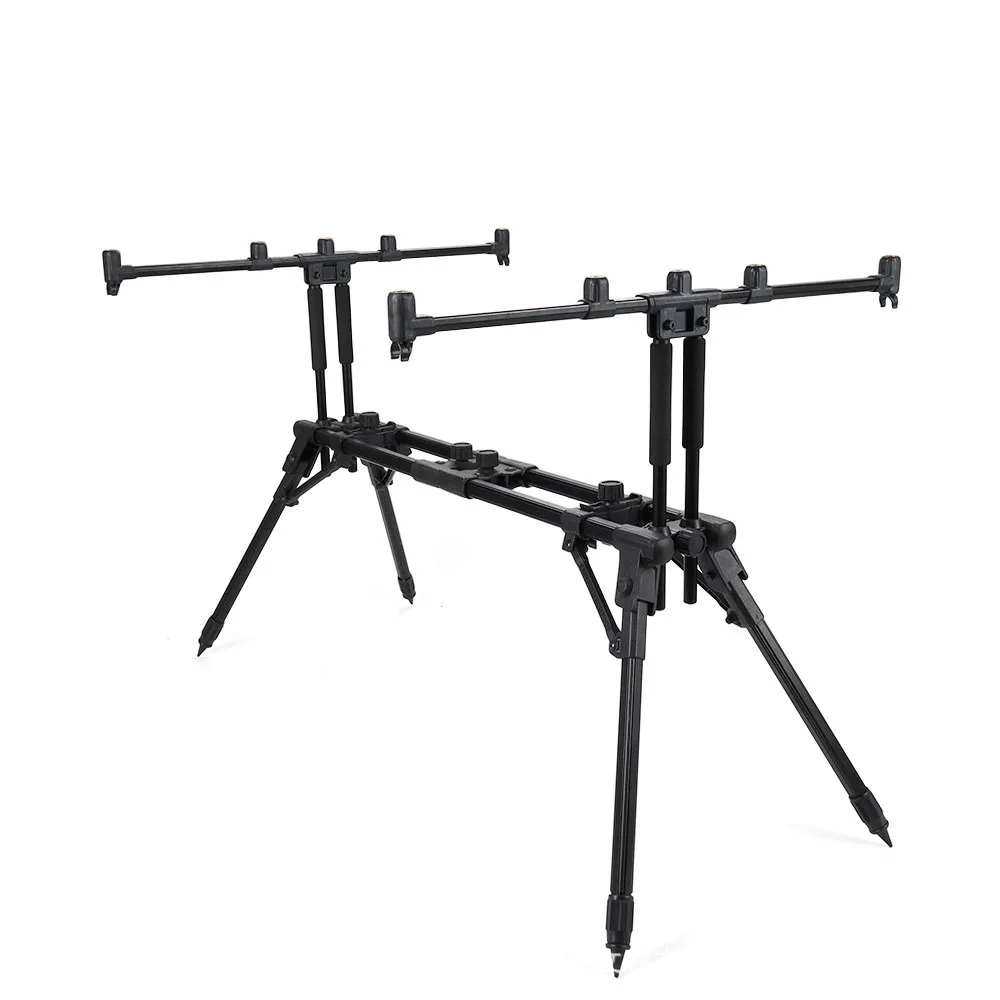 

YOUME Aluminum Retractable Carp Fishing Rod Pod Foldable Fishing Rod Stand Holder Pole Pod Fishing Tackle