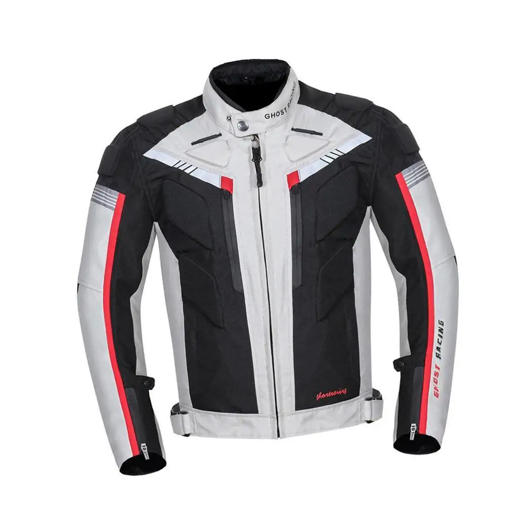 

600D Oxford All-Weather Motorcycle Bike Over Jacket Waterproof NEW XL