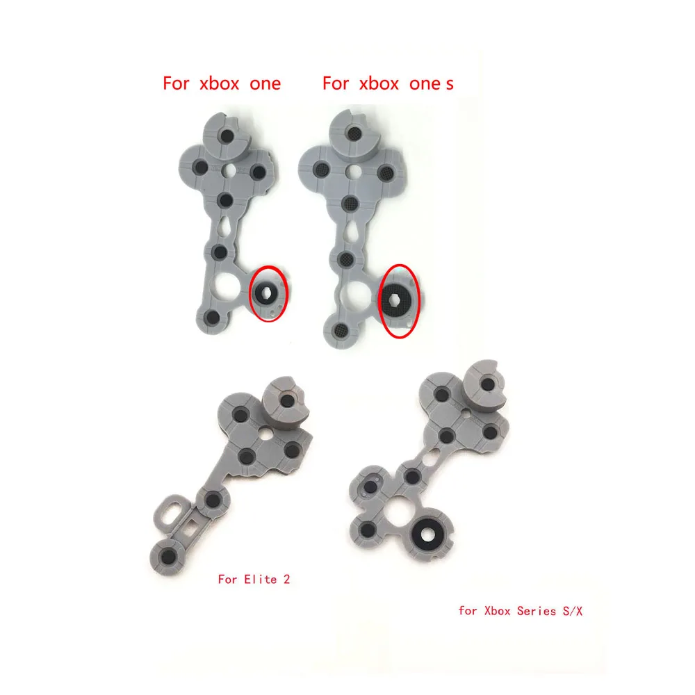 

Wireless Controller Conductive Rubber For Xbox one s Elite 2 Series S X Silicon Button repair Parts