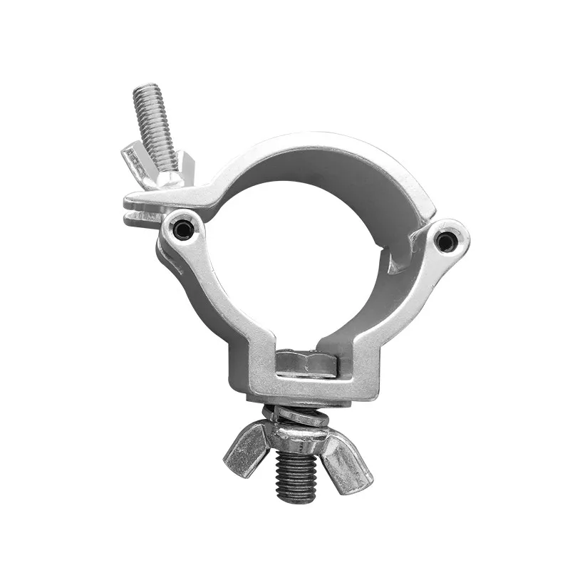 10PCS Mini 360 QR Clamp(40mm) Aluminum Clamp Hanger Hook Bracket Steel Stage Theatre Lighting Kit For 38-41mm Truss - купить по