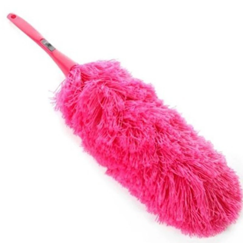 

Soft Microfiber Cleaning Duster Dust Cleaner Handle Feather Static Anti Magic Household Cleaning Tools Support Wholesale