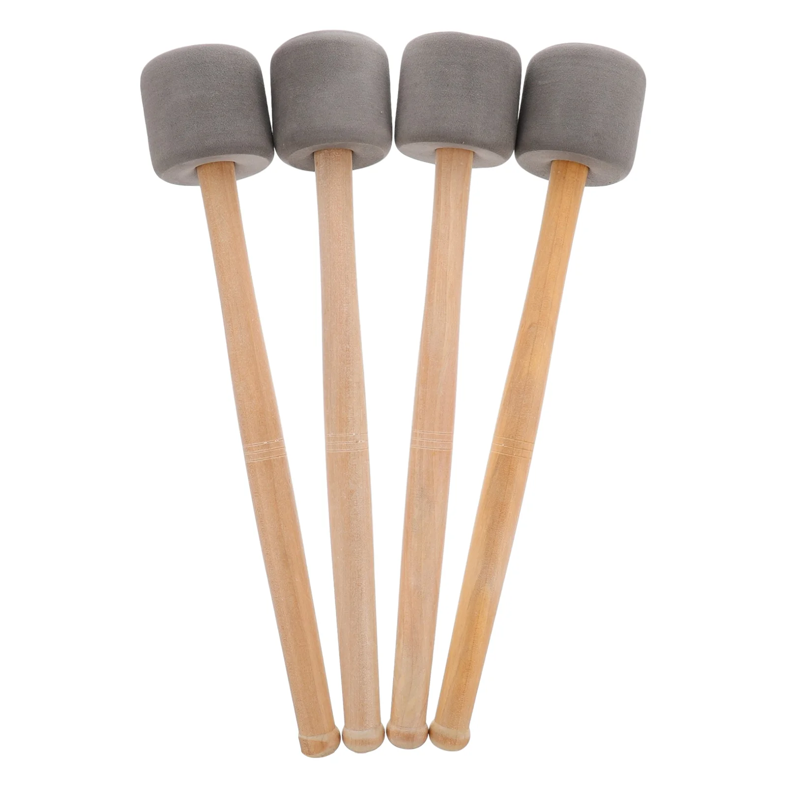 

4 Pcs Drum Kit Foam Drumsticks Child Chicken Thighs Percussion Instrumental Accessories Foaming Wood Handle