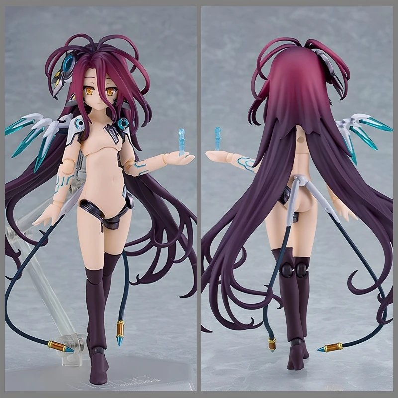 Фото 13 см Figma 604 Фигурка Max Factory Figma No Game No Life: Zero Schwi Shuvi Dola 604 Фигурка Модель Коллекция игрушек Кукла в подарок №2