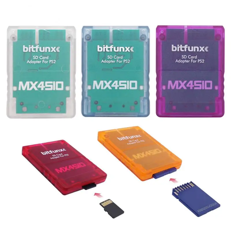 Игровая Карта памяти MX4SIO SIO2SD TF/SD адаптер для игровой консоли Sony Mx4sio PS2 Playstation 2