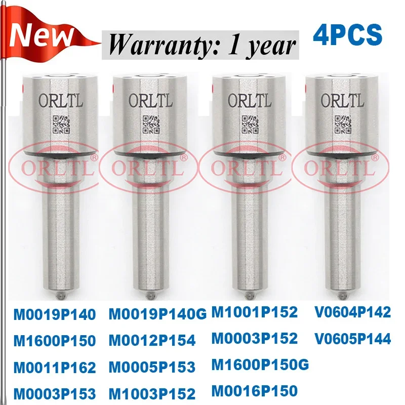 4 шт. новая дизельная форсунка M0012P154 M0005P153 M1003P152 M0019P140 M1600P150 M0011P162 M0003P153 M0019P140G для