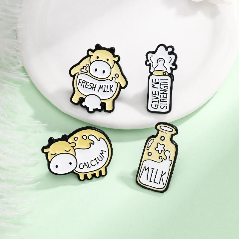 Фото Pin de esmalte susu, брошь sonriente, insignia mochila de solapa para niños, радостное питание, Fisk al por mayor №5