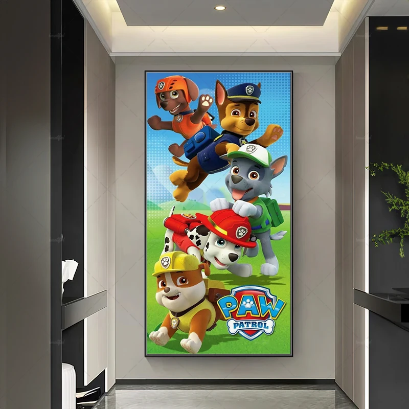 

Аниме «Щенячий патруль», детская игра на день рождения, вечерние украшения, детские подарки, милый щенок, домашний декор, подвесной баннер на дверь