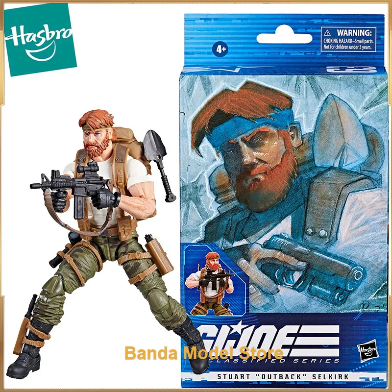 Происхождение Hasbro G.I. Экшн-фигурка Джо классифицированная серия Селкирк Стюарт Outback Коллекционная модель игрушки в ассортименте Происхождение Hasbro G.I. Экшн-фигурка Джо классифицированная серия Селкирк Стюарт Outback Коллекционная модель игрушки в ассортименте