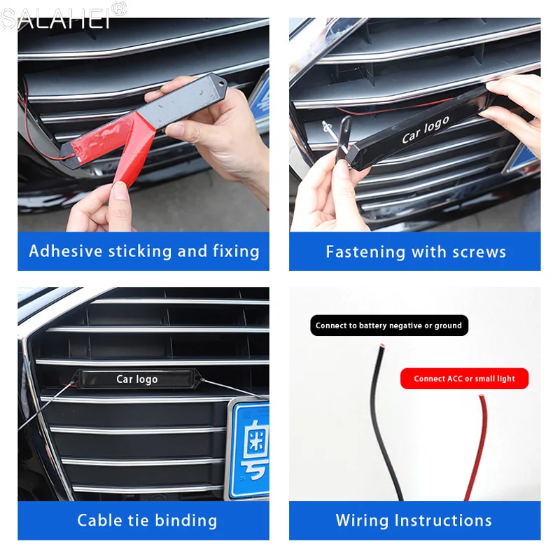 Светодиодные Передние наклейки для автомобильных фар украшение Dongfeng Dcec DFM AX7 H30 S30