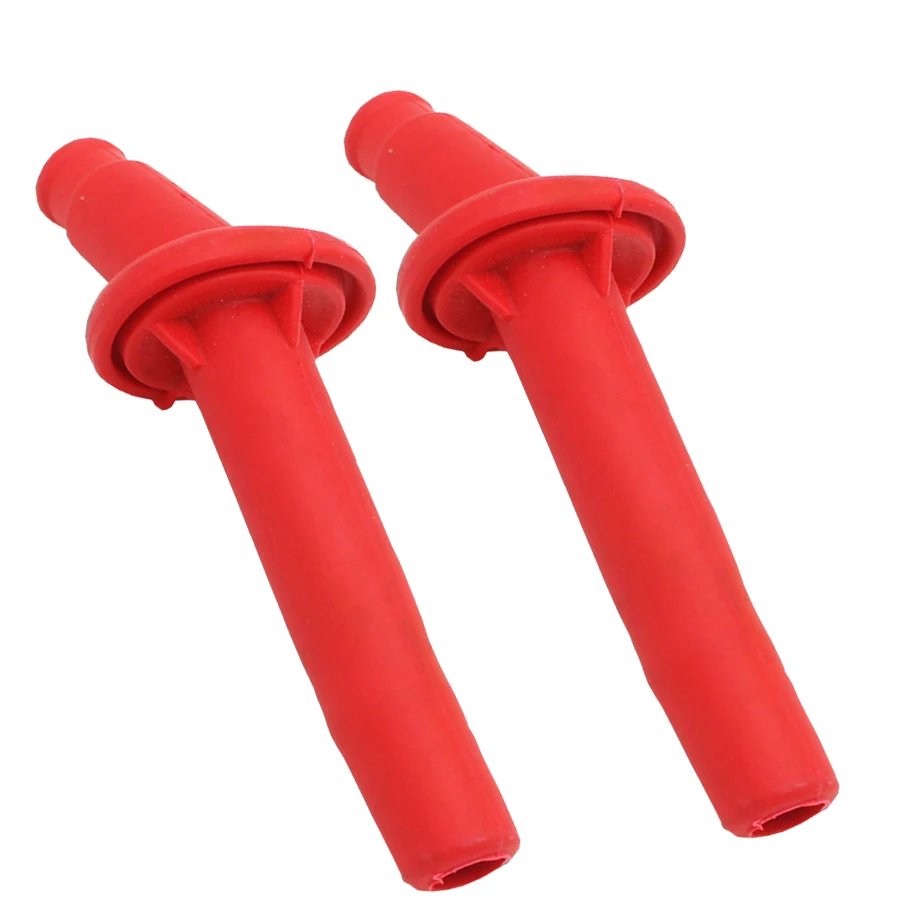 

Для Honda Hornet Jade 250 CBR250RR MC19 CBR250 MC14 MC17 MC19 MC22 черный/красный 1 пара крышек свечей зажигания мотоцикла высокого давления