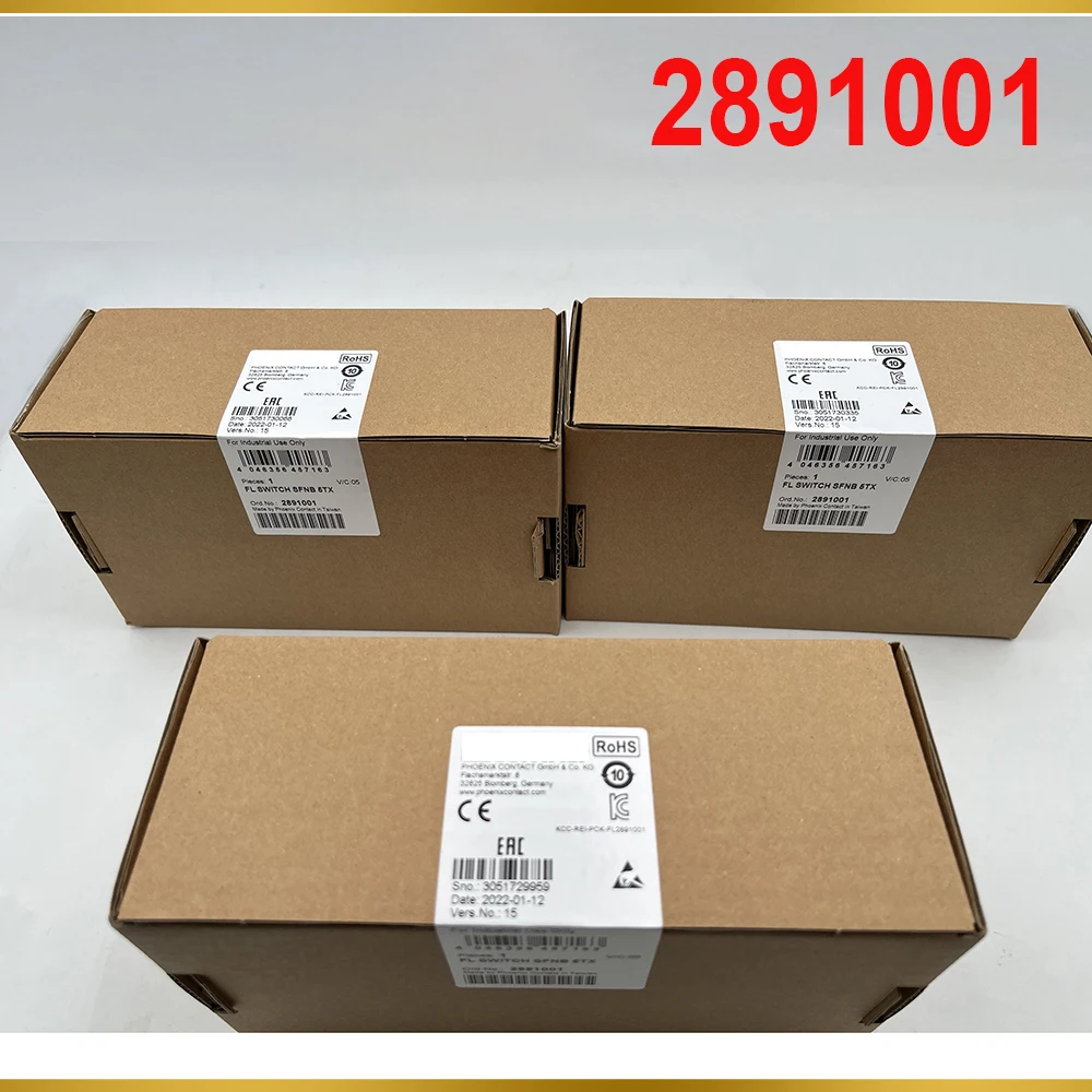 

2891001 For Phoenix Industrial Ethernet Switch - FL SWITCH SFNB 5TX