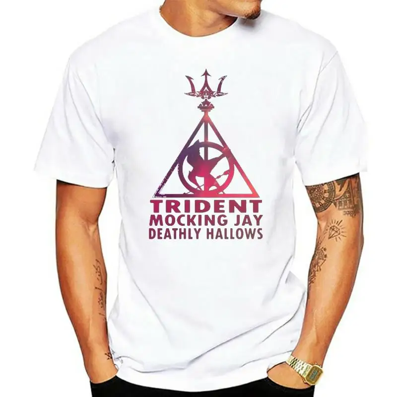 

Soft Hernandey Men's Percy Jackson Graphic Cotton Tee T-Shirt Black