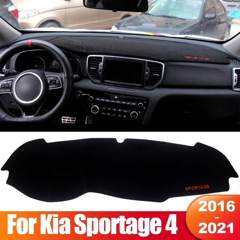 

For Kia Sportage 4 QL 2016 2017 2018 2019 2020 2021 Car Dashboard Sun Shade Cover Pads Instrument Platform Desk Mats Accessories