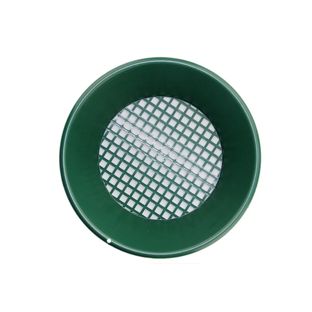 

14Inch Washing Gold Panning Machine Screen Mining Screen Sieve Gold Pan Green Plastic Gold Screen