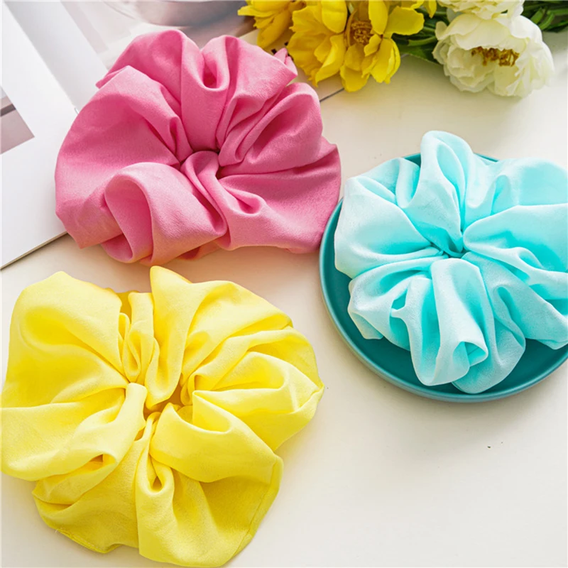 Ful Ponytail Holders Green Orange Candy Color Bright Hair Rope