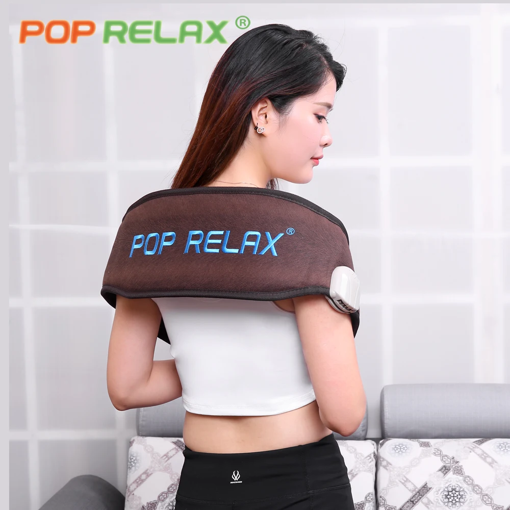 Массажный пояс для похудения с подогревом и термальной турамалиновой физиотерапией POP RELAX Health.