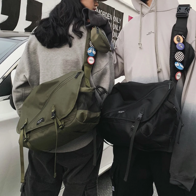 

Messenger Campus Hanging Messenger Outdoor Girls 2023 Retro Bag And Express Messenger Shoulder Bag Men Nylon Bag Bag Bag Boys