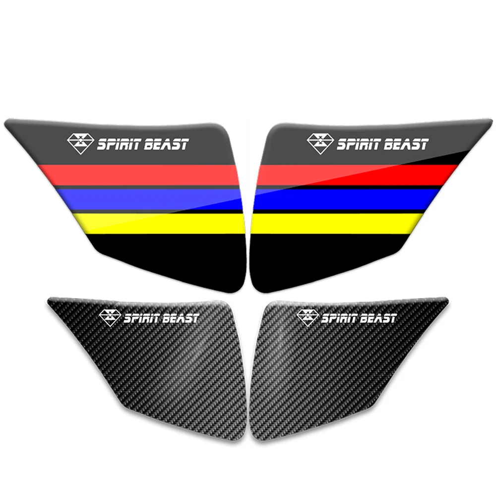 SPIRIT BEAST Motorcycle Tank Stickers Waterproof Protection for Yamaha Nmax Tmax 530 Xmax Honda Cb650f CBF190 Gts | Автомобили и