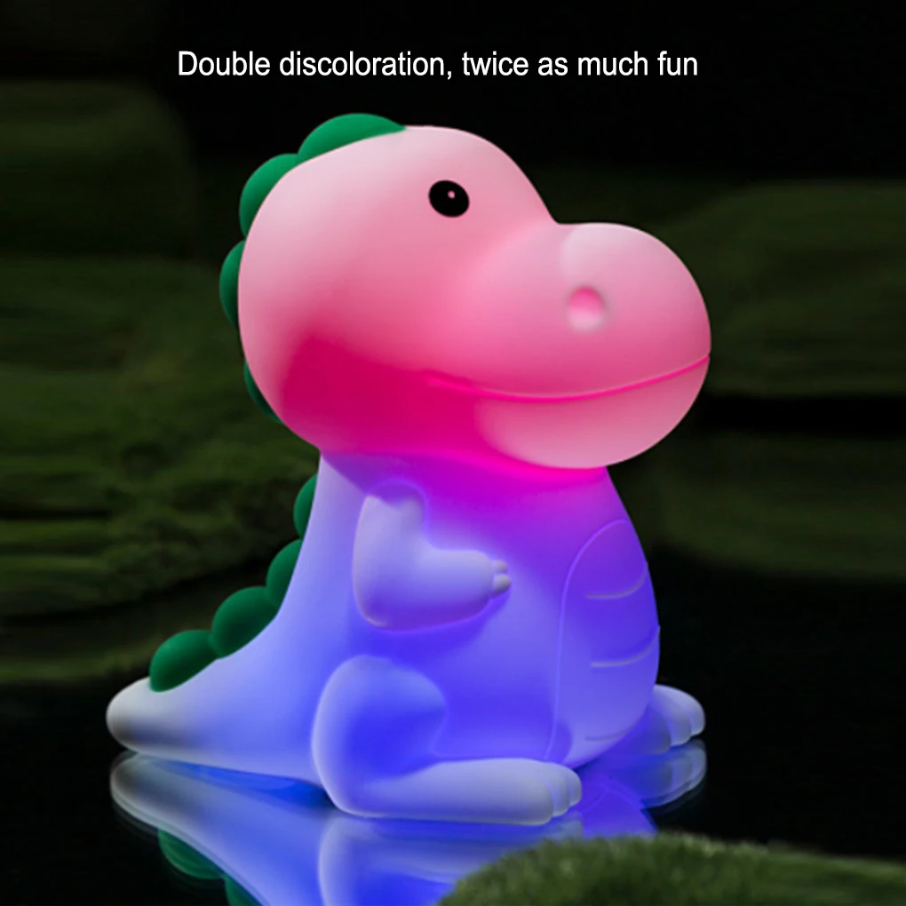 

Lamp Night Decoration Soft Silicone Charging Light Adjustable Relaxing Feeling Lantern Study Dragon Animal Lifelike