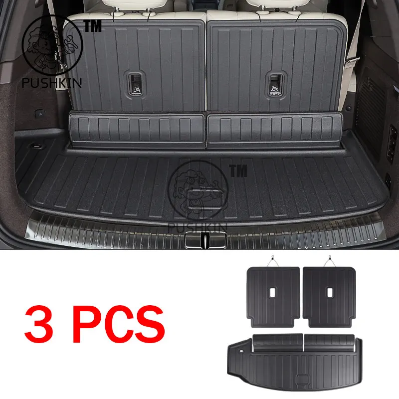 Аксессуары для Denza N9 2025 2026, коврик для багажника автомобиля из ТПЭ, коврик для заднего багажника, износостойкий водонепроницаемый противопыльный коврик