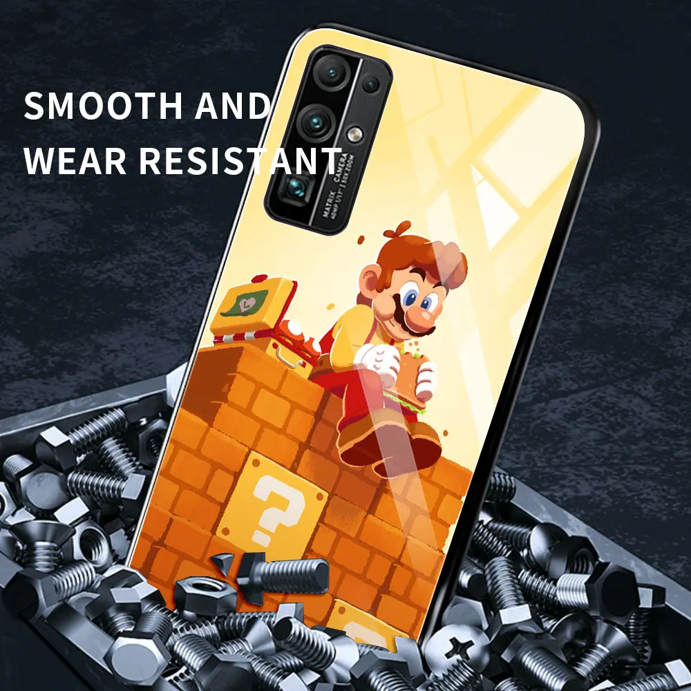 Стеклянный чехол для смартфона Xiaomi Redmi Note 9S 8 10 Pro 8T 11 9 7 K40 Poco X3 NFC 10T сотового