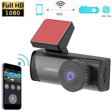 WIFI Hidden Dash Cam FHD 1080P Mini Car Camera Mobile Phone Connected Car Video Recorder Car Black Box for Android IOS 