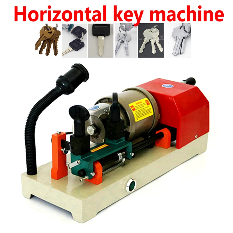 LY RH-2-máquina de corte de llaves Horizontal y eléctrica, herramienta automática de cerrajero para hacer llaves, cortador duplicador, Manual