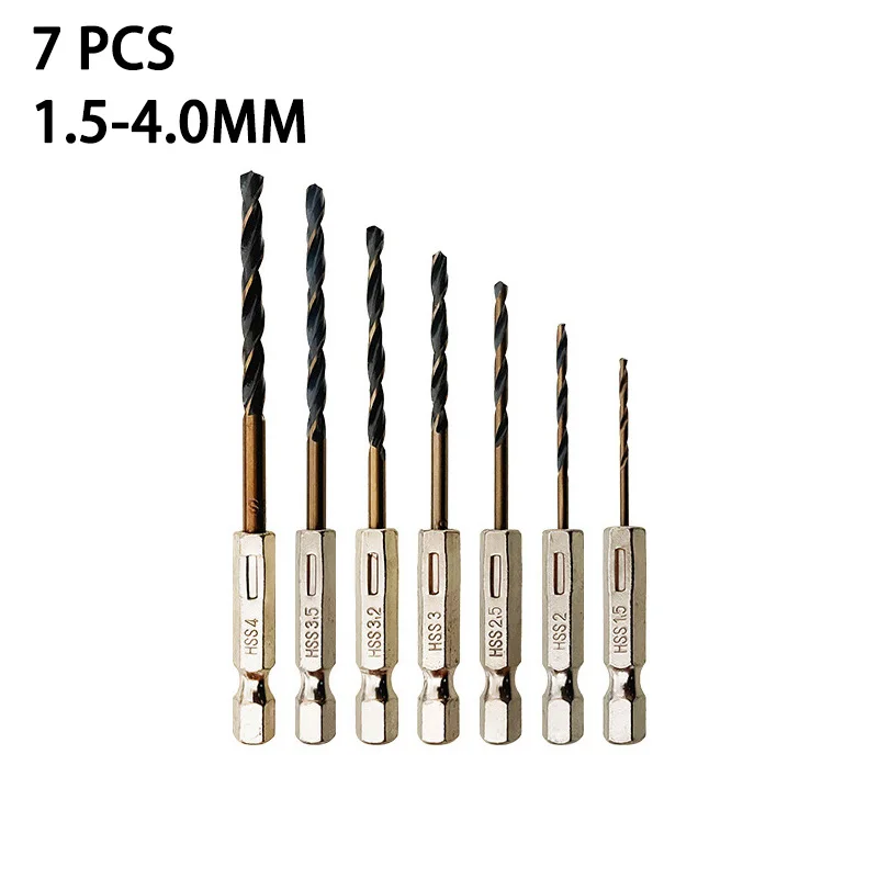 

Спиральные сверла YaBaoYan 1,5-14 мм