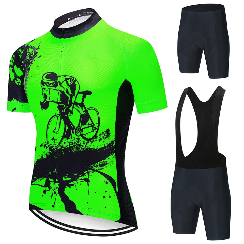 

2022 New 2022 Pro Cycling Sets Bike Uniform Summer Cycling Jersey Set Road Bicycle Jerseys MTB Bicycle Wear Breathable Cycling