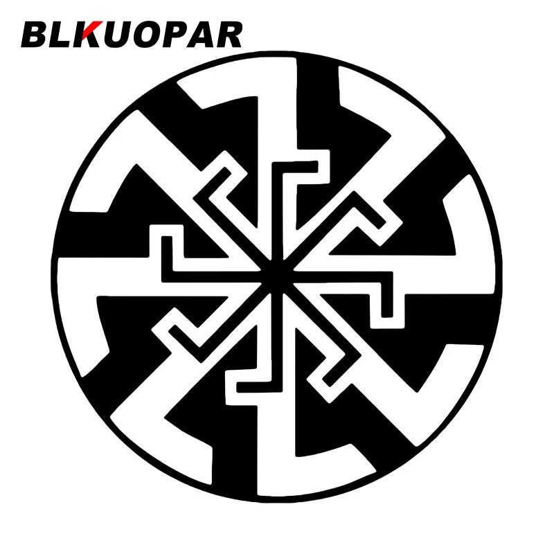 

BLKUOPAR Коловрат Автомобильная наклейка графика креативная Солнцезащитная наклейка холодильник кондиционер мотоцикл ноутбук автомобильные ...