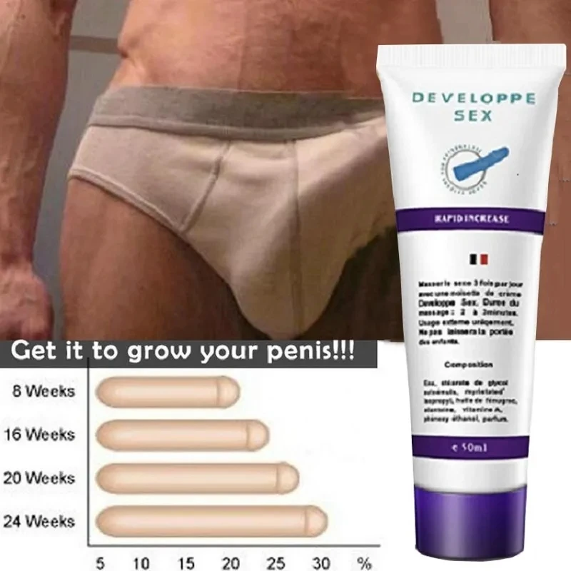 

XXL crema afrodisíaco para agrandar el pene, producto para erección, tamaño de erección duradero, potenciador para el cuidado de