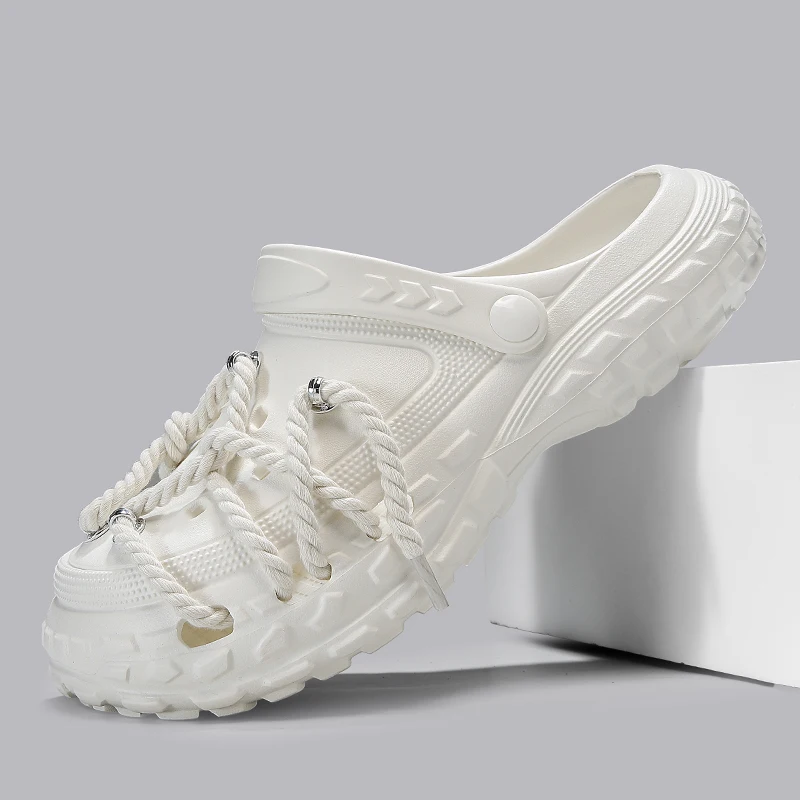 Сандалии мужские из ЭВА на толстой подошве дизайнерские Водонепроницаемые