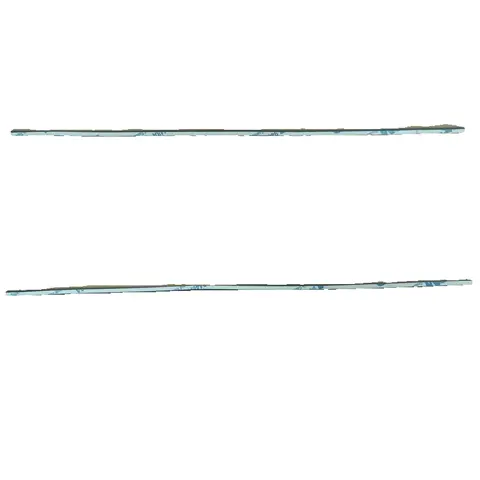 Резиновые ножки нижнего корпуса для ноутбука DE Latitud 7310 E7310, нижняя часть корпуса, нескользящая резиновая подставка для ног, нескользящие резиновые полоски для ног, 2 шт.