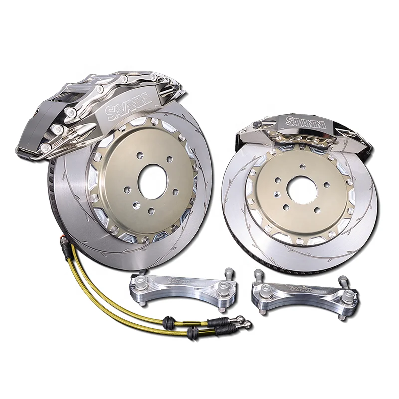 SAVANINI алюминиевый анодированный 12-поршневой суппорт большой тормозной комплект