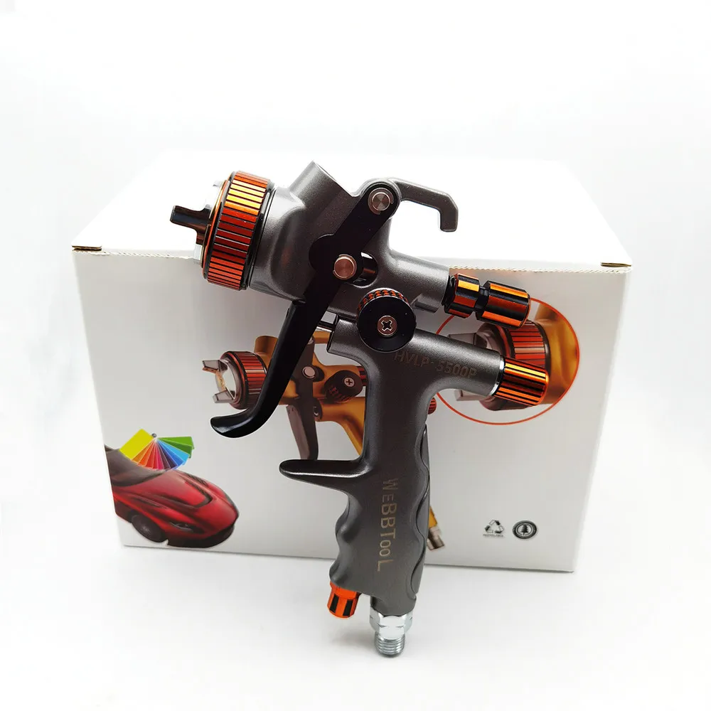 Пистолет-распылитель LVLP 5500P сопло из нержавеющей стали 1 3 мм краскопульты на