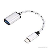 18cm otg usb type c adapter cable micro usb c type c male to usb 3 0 a female otg data cord adapter cable for mobile phones