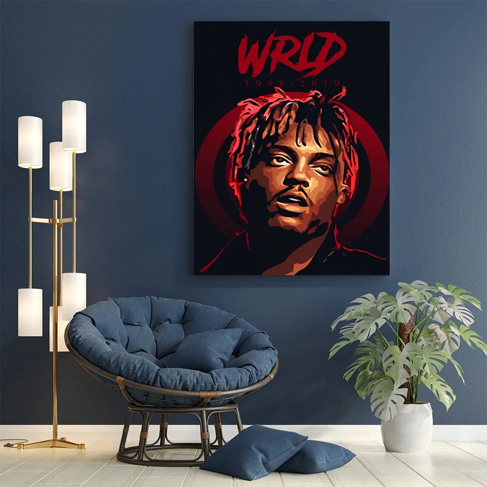 Классические винтажные постеры Juice Wrld винтажный декор для комнаты дома бара кафе