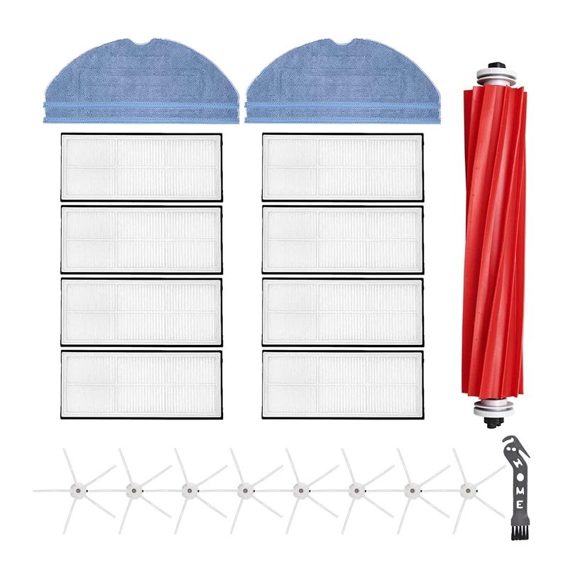 

High Quality Main Brush Hepa Filter Mopping Cloth Side Brush For Xiaomi Roborock T7S T7S Plus S7 Spare Parts